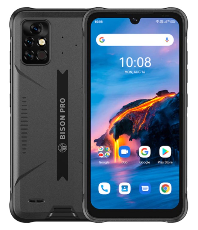 

Umidigi Bison Pro 8/128 Gb black, 6.3", Helio G80, 3G, 4G, NFC