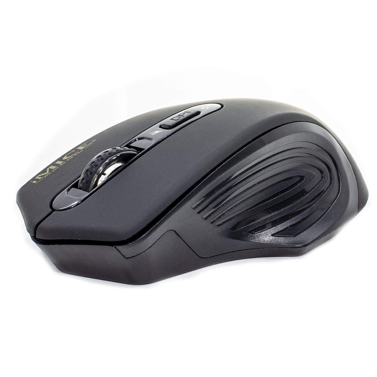 

Мышь беспроводная WL iMICE E-1800 Black 1600 dpi 2.4 ГГц для ноутбуков 4 кнопки компьютерная (K/OPT2-3235-9356)