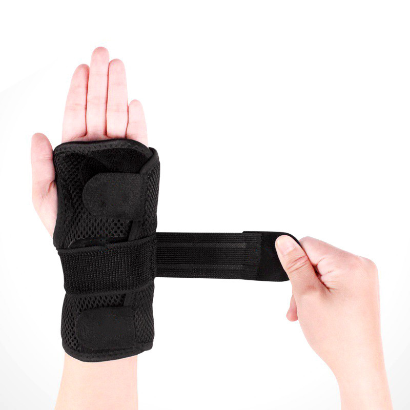 

Бандаж на запястье с ребрами жесткости AOLIKES HS-1672 Левая L фиксатор (K/OPT2-4647-14858)