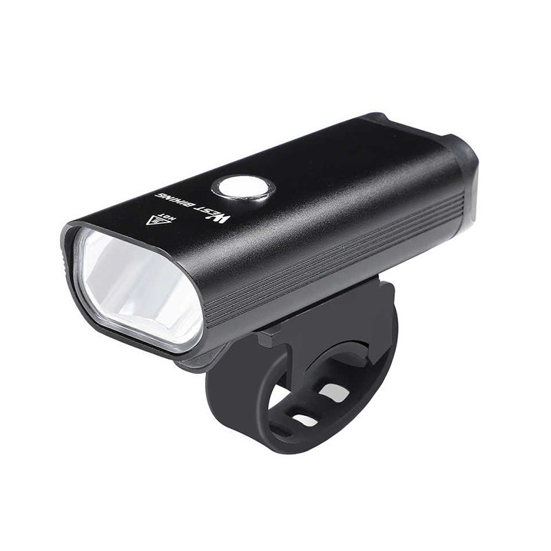 

Велосипедная фара West Biking 0701257 Black металлическая велофара LED фонарь для велосипеда (K/OPT2-5097-15551)