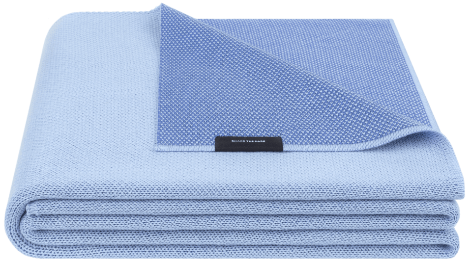 

Плед Woolkrafts French Blue 140x200 cм WKN212