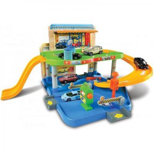 

Игровой набор Bburago Гараж (2 уровня, 1 машинка 1:43) (18-30039)