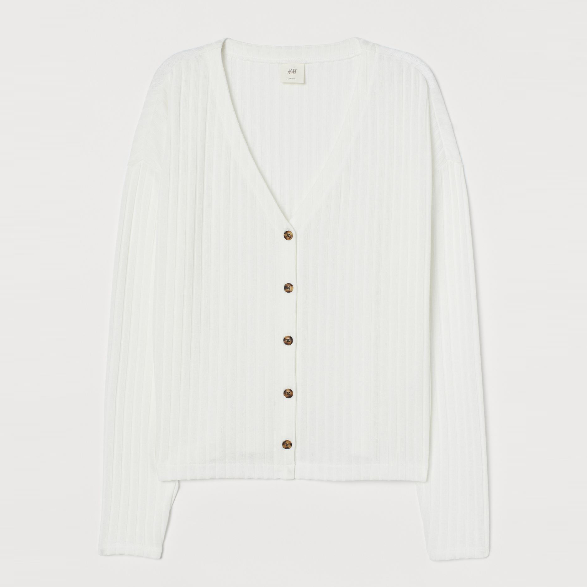 

Кардиган H&M 08-0867783-001 XL Белый (СА2000001858820)