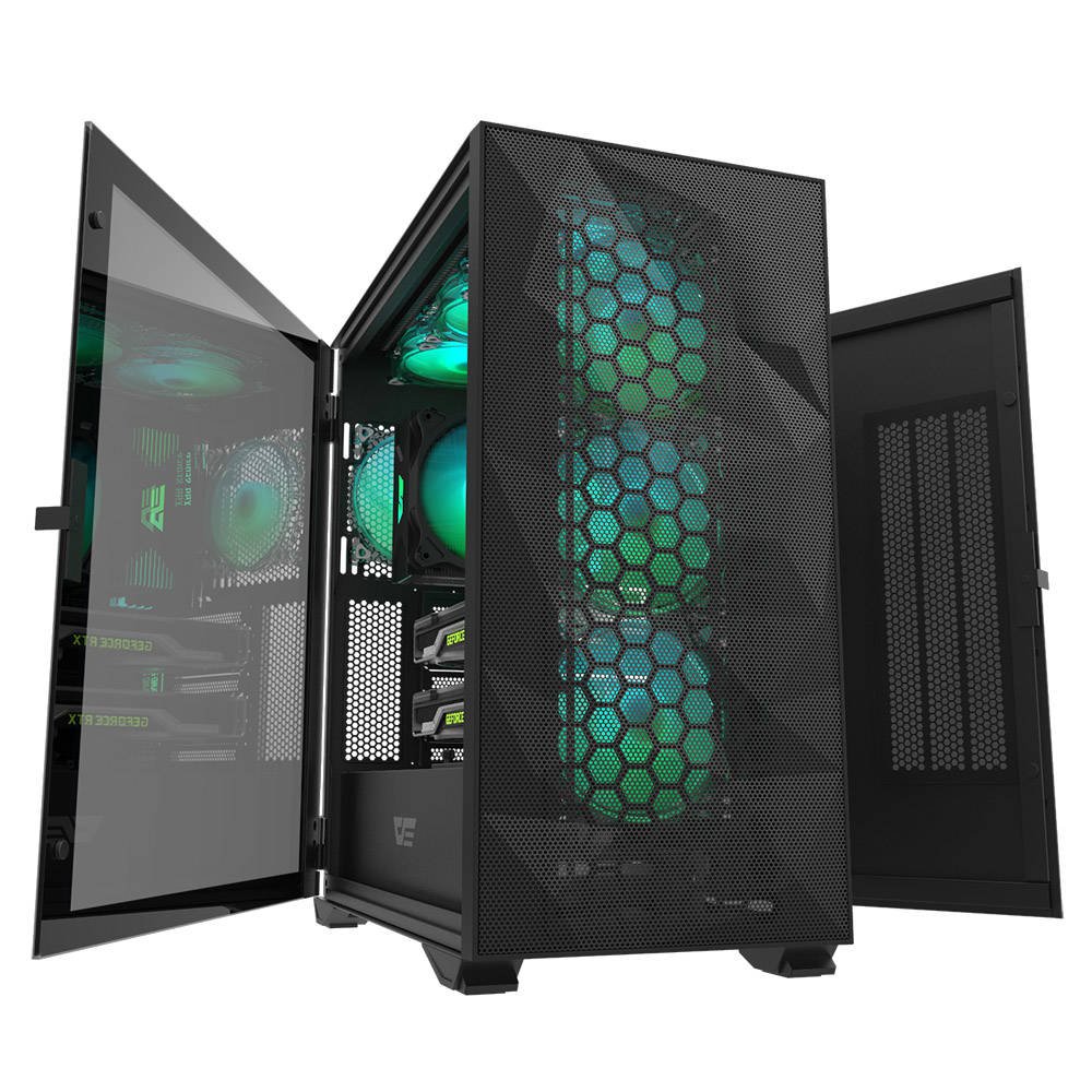 

Корпус Obudowa komputerowa Darkflash DLX21 Mesh Czarna