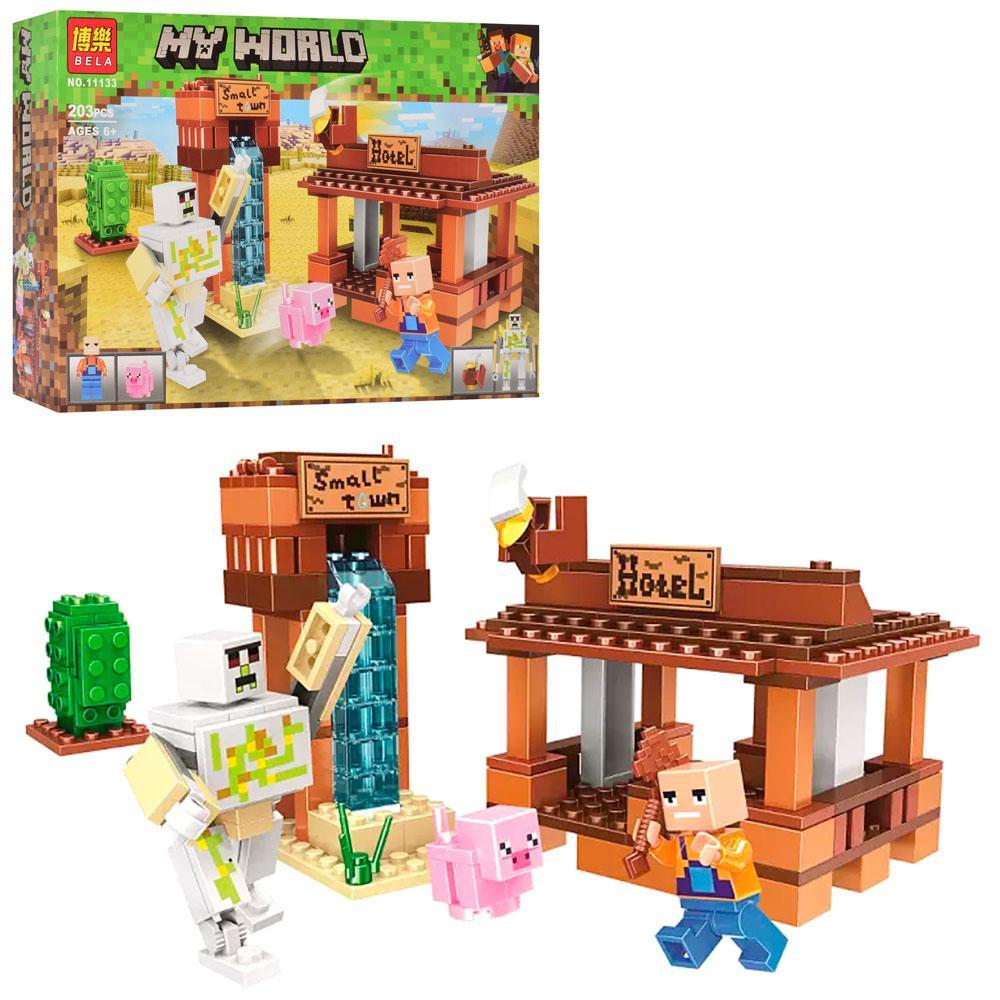 

Конструктор Миниотель My World 203 детали 11133