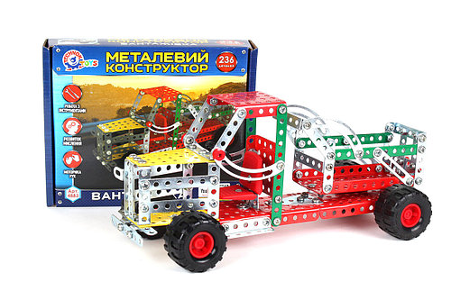 

Конструктор металлический Технок 4883 грузовик 236 деталей
