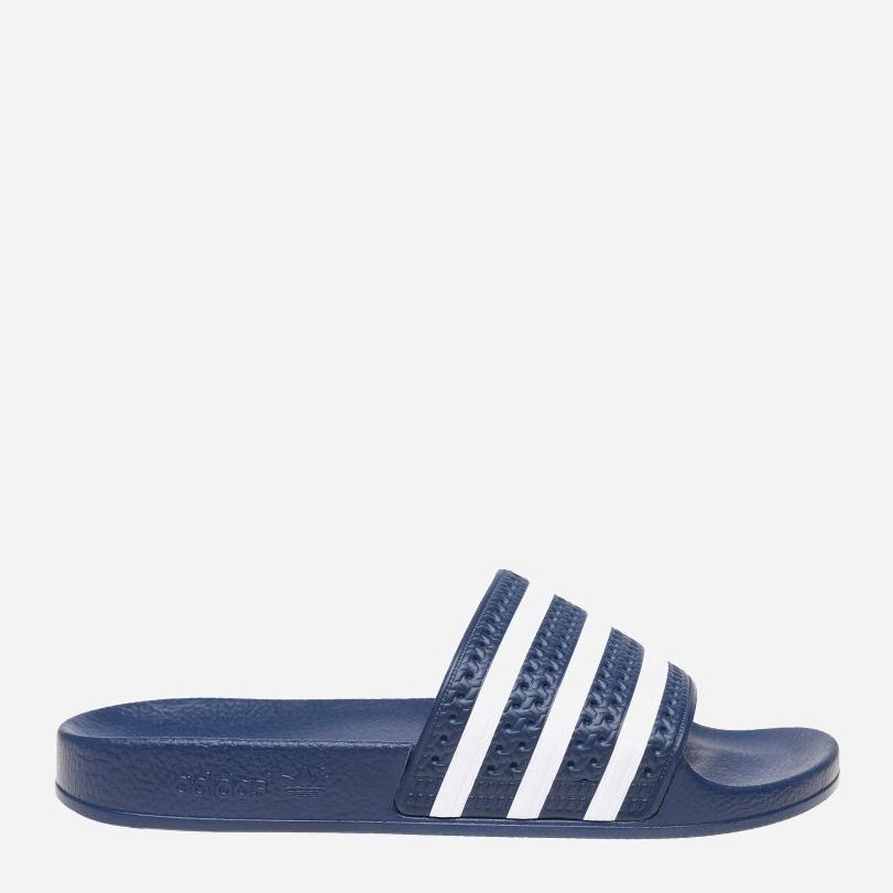 Акція на Чоловічі шльопанці для пляжу Adidas Adilette 288022 40.5 (7UK) 25.5 см Adiblu/White/Adiblu від Rozetka