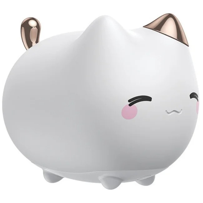 

Ночник детский Baseus Cute Series Kitty Silicone DGAM-A02 белый