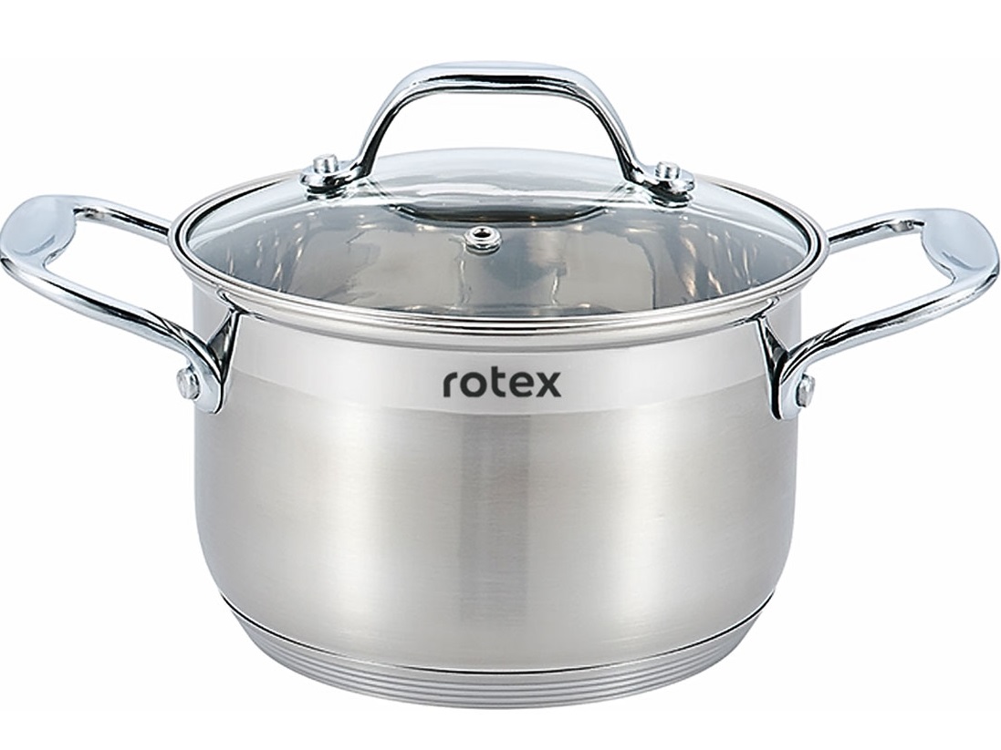 

Кастрюля с крышкой Rotex Catania 3л (RC325-24-1)