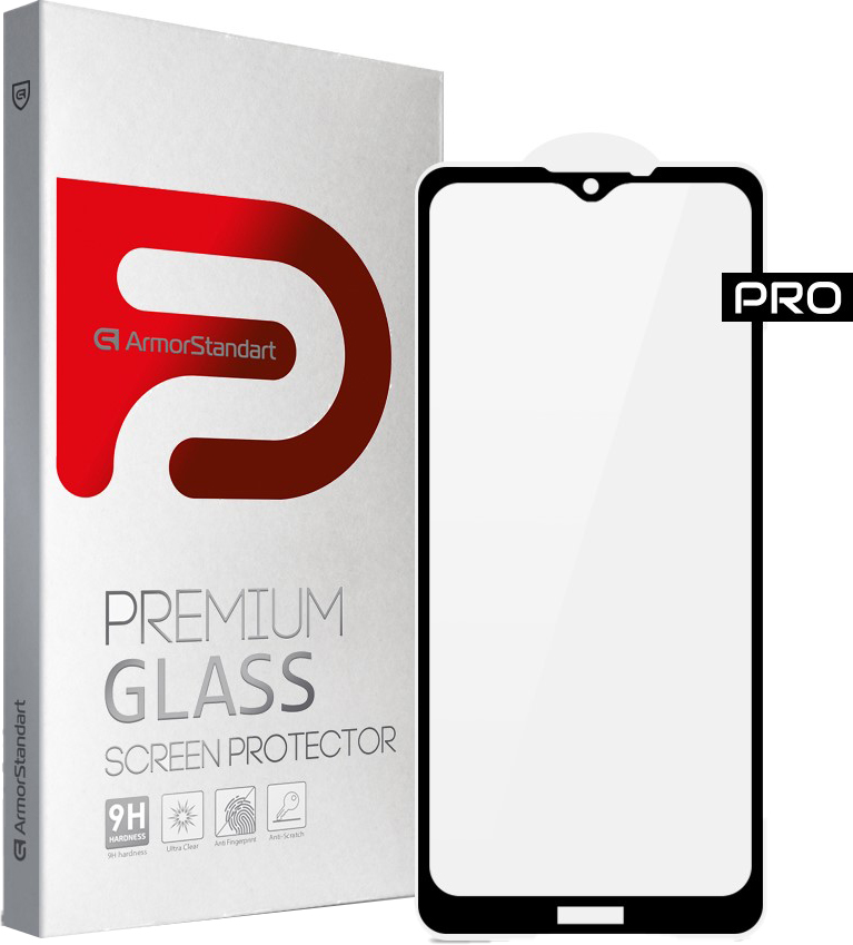 

Защитное стекло ArmorStandart Pro для Nokia 2.4 Black
