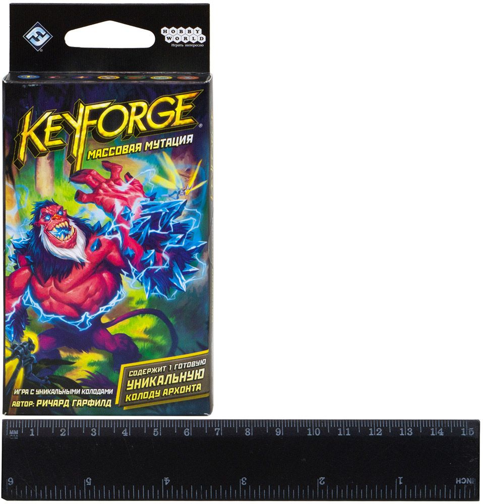 

Настольная игра Hobby World KeyForge: Массовая мутация (915184) (4630039151846)