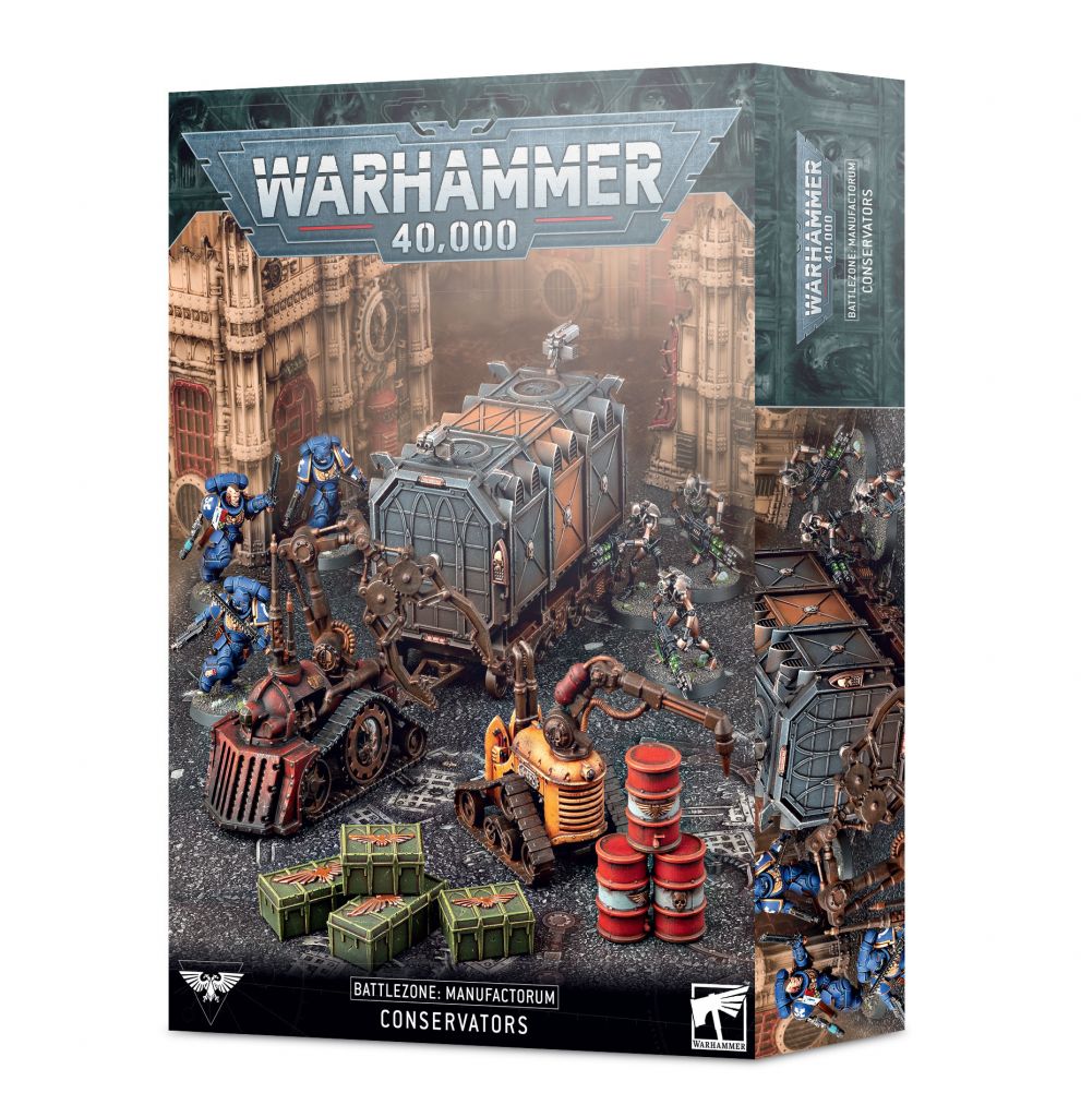 

Настольная игра Games Workshop Warhammer 40000 BATTLEZONE MANUFACTORUM: CONSERVATORS (99120199078) (5011921144150)