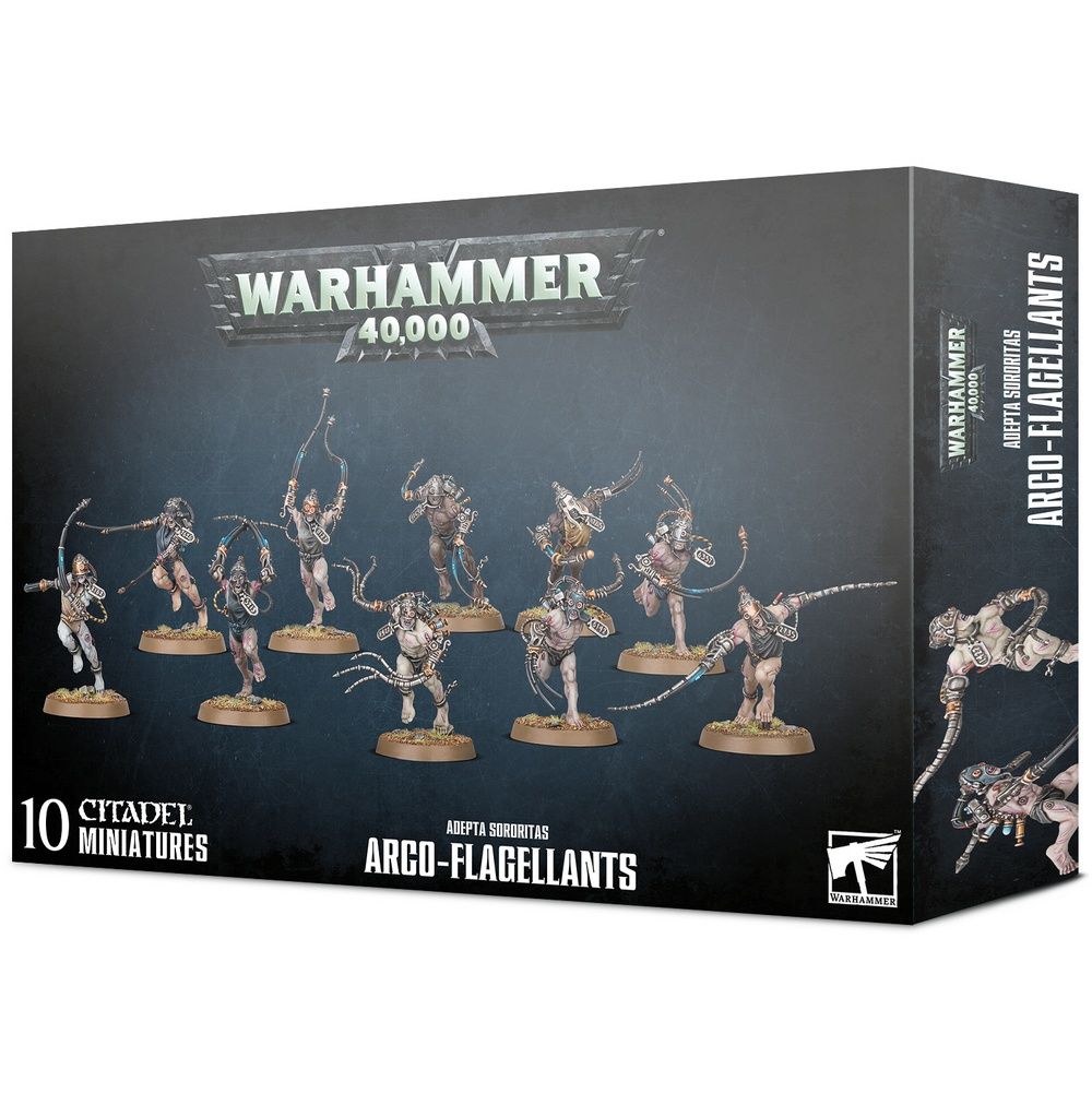 

Настольная игра Games Workshop Warhammer 40000 ADEPTA SORORITAS ARCO-FLAGELLANTS (99120108032) (5011921131150)