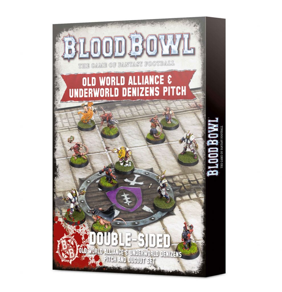 

Поле для игры Games Workshop BLOOD BOWL: OLD WORLD + UNDERWORLD PITCH (99220999014) (5011921127474)