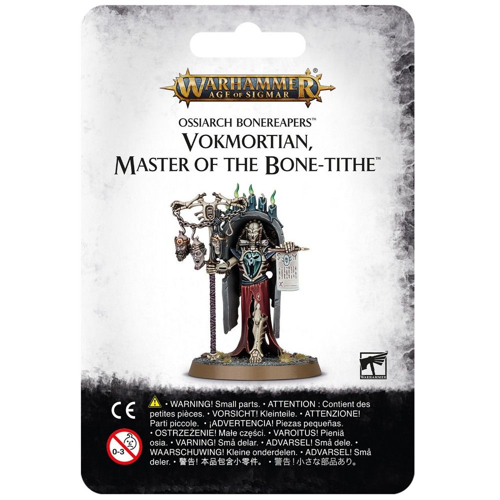 

Настольная игра Games Workshop Warhammer Age Of Sigmar VOKMORTIAN MASTER OF THE BONE-TITHE (99070207012) (5011921126255)