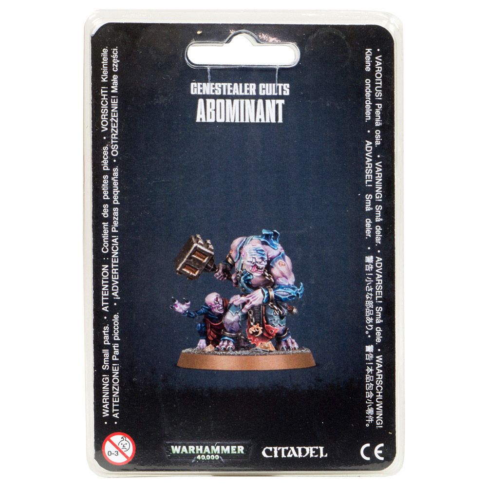 

Настольная игра Games Workshop Warhammer 40000 GENESTEALER CULTS ABOMINANT (99070117009) (5011921111046)