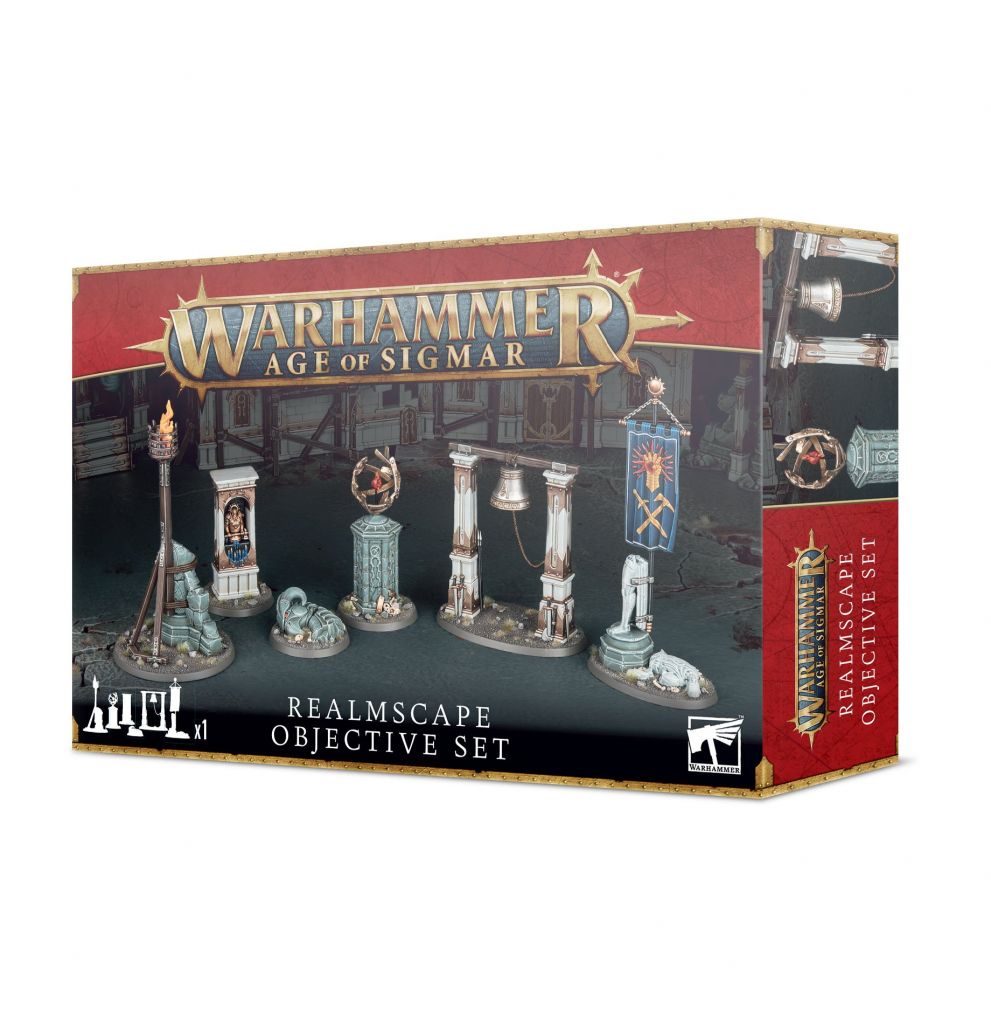 

Настольная игра Games Workshop AGE OF SIGMAR: REALMSCAPE OBJECTIVE SET (99220299091) (5011921144051)