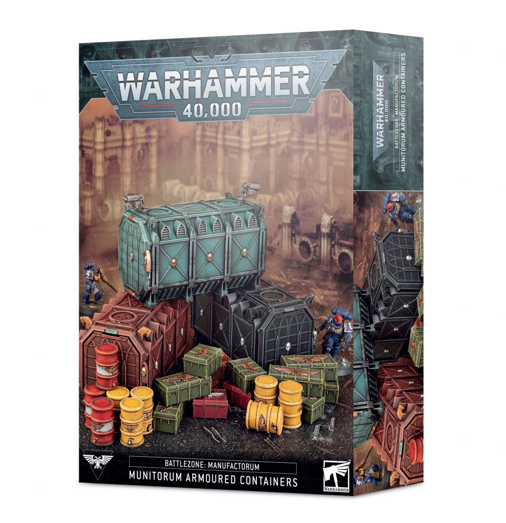 

Настольная игра Games Workshop Warhammer 40000 B/Z MANUF.:MUNITORUM ARMOURED CONTAINERS (99120199092) (5011921155132)