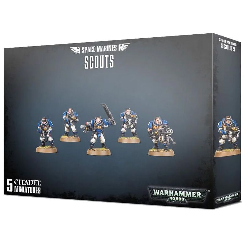 

Настольная игра Games Workshop Warhammer 40000 SPACE MARINES SCOUTS (99120101249) (5011921112180)