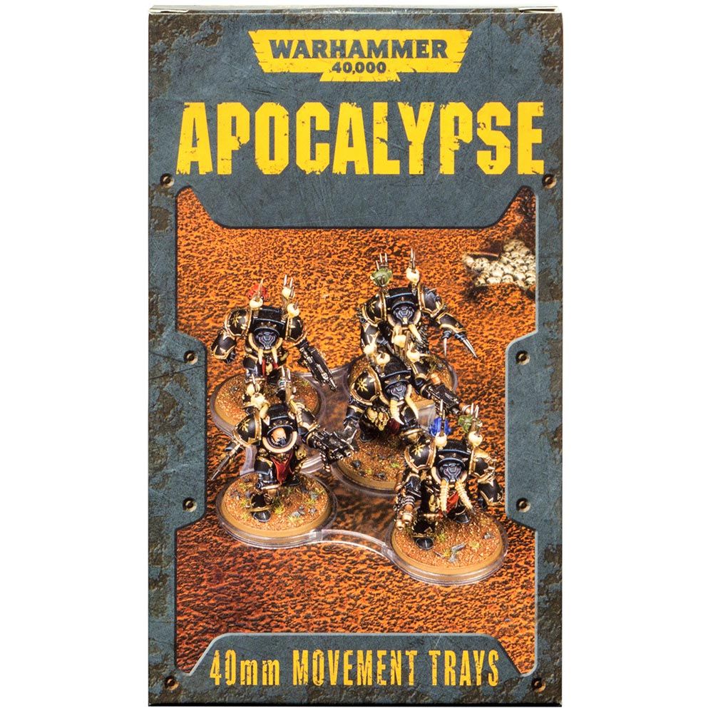 

Подставки для миниатюр Games Workshop WH40K APOCALYPSE MOVEMENT TRAYS (40MM) (99220199073) (5011921119844)