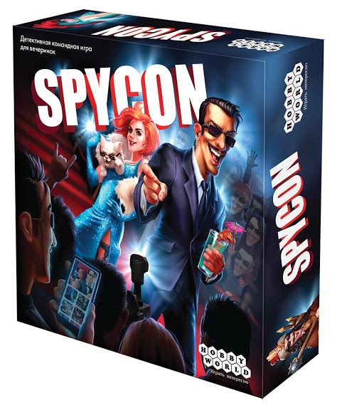 

Настольная игра Hobby World Spycon (915164) (4630039151648)