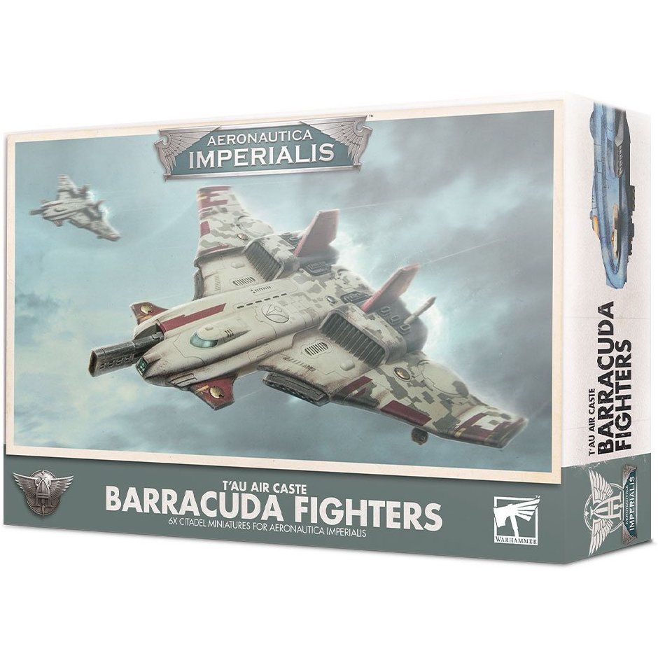 

Настольная игра Games Workshop AERONAUTICA IMPERIALIS A/I: T'AU AIR CASTE BARRACUDA FIGHTERS (99121813001) (5011921132140)