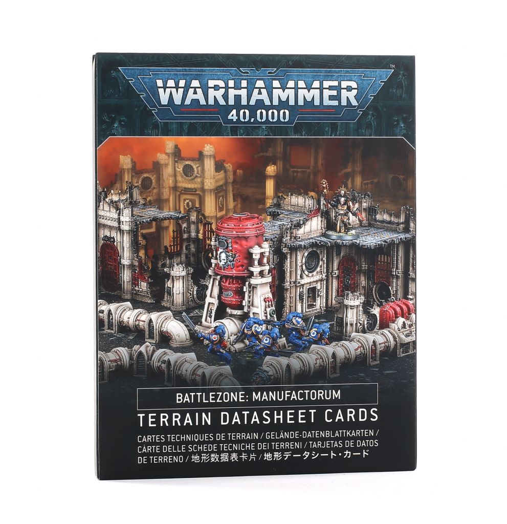 

Книга Games Workshop Warhammer 40000 B/ZONE MANUFACTORUM DATASHEET CARDS ENG (60050199040) (5011921141128)