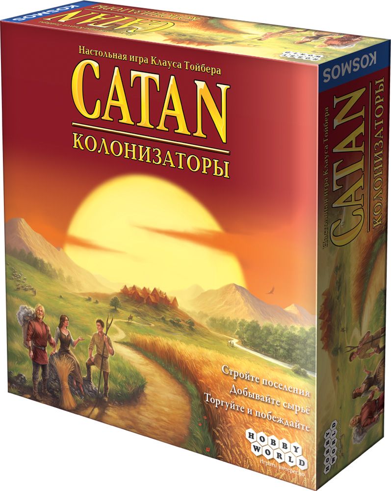 

Настольная игра Hobby World Колонизаторы (4-е рус. изд.) (1576) (4620011815767)