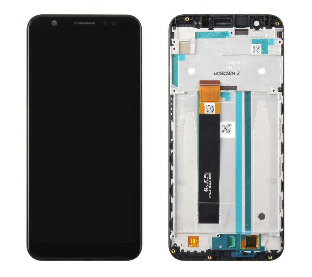 

Дисплей для Asus ZenFone Max M1 ZB555KL с сенсором (тачскрином) черный, с рамкой