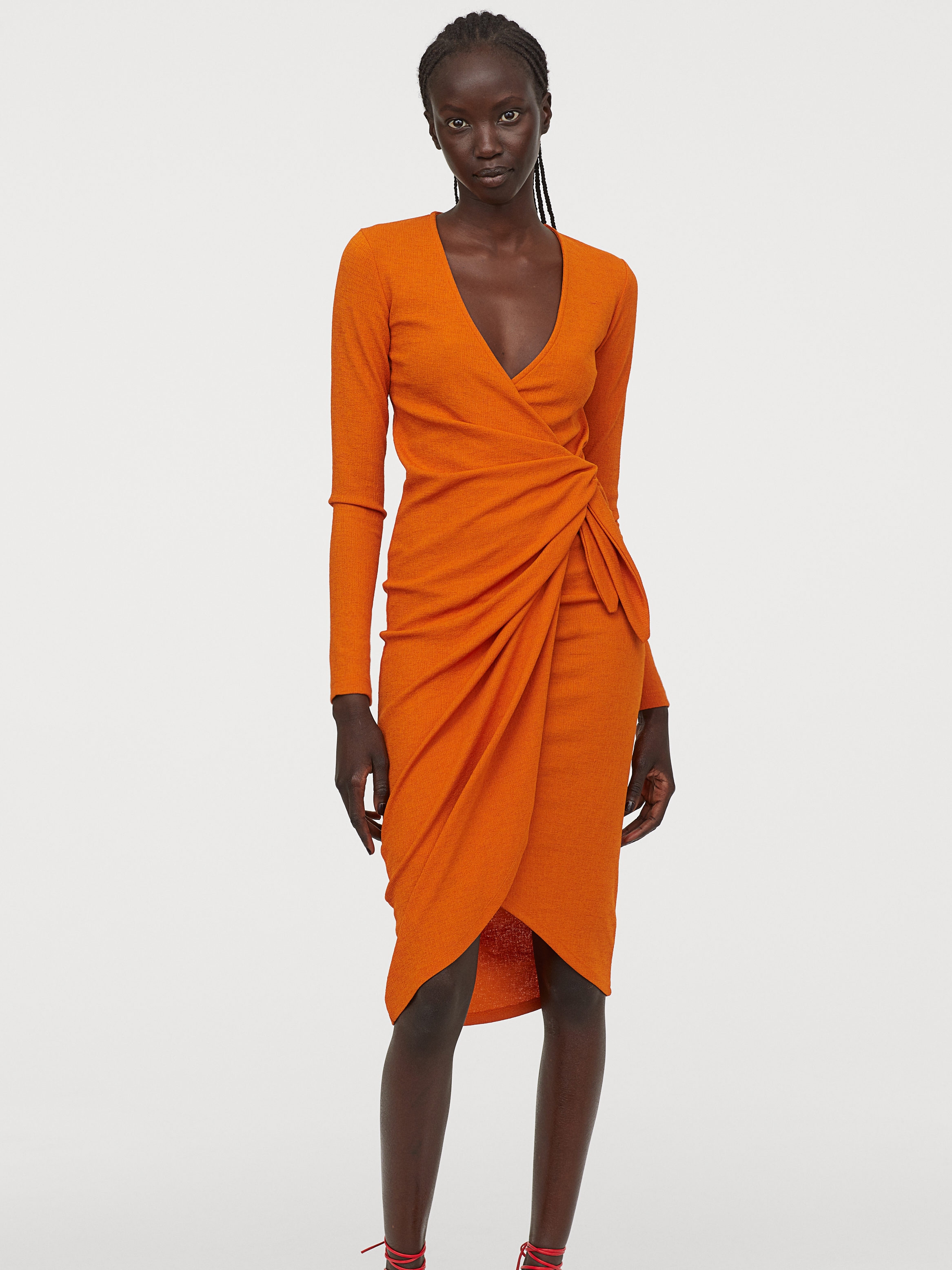 

Платье H&M 0829783-0 S Оранжевое (СА2000001627730)