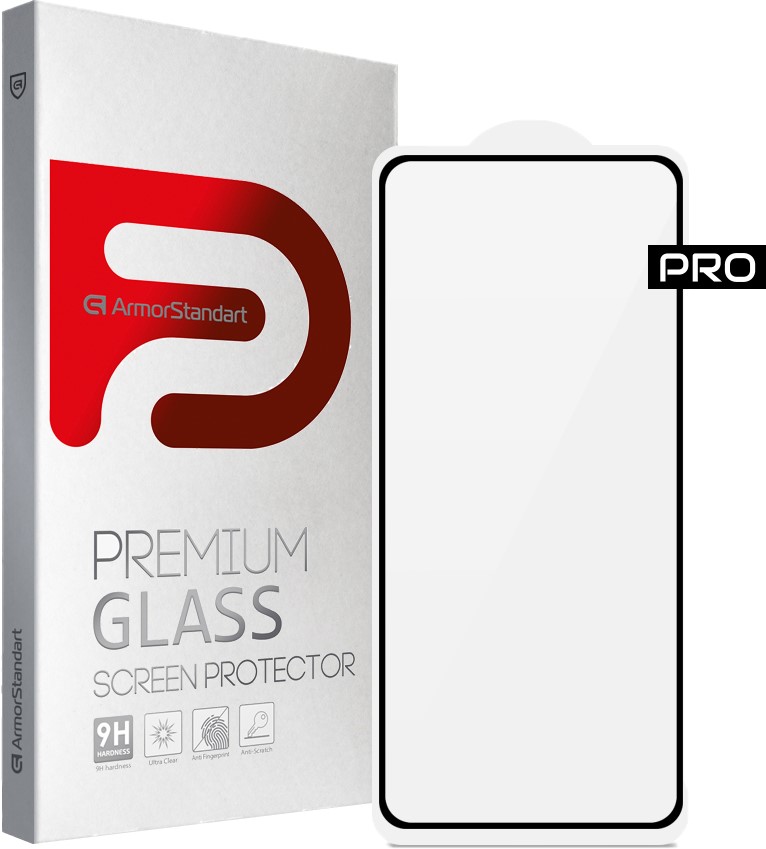 

Защитное стекло ArmorStandart Pro для OPPO A74 4G Black