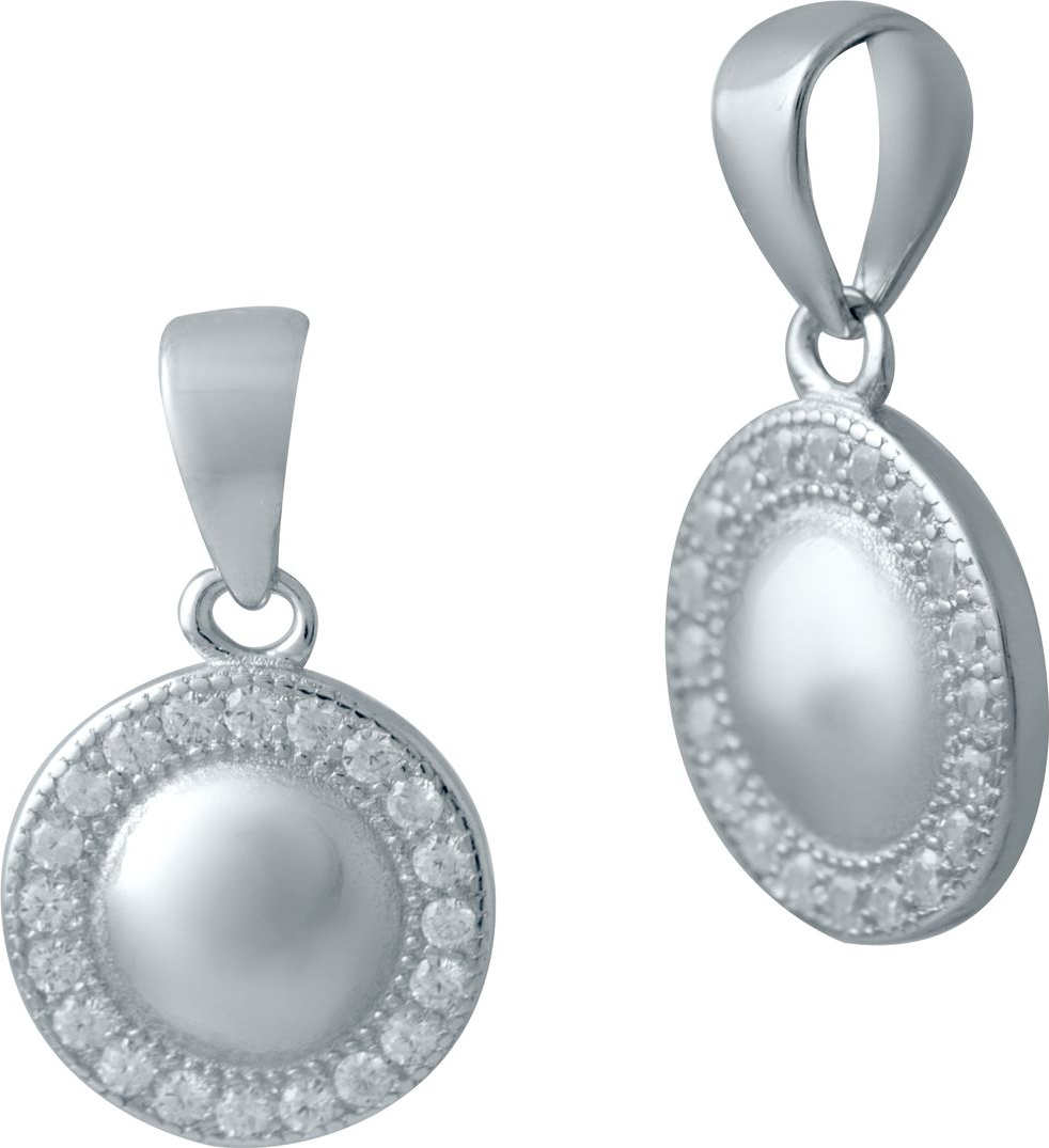 

Серебряная подвеска SilverBreeze с фианитами