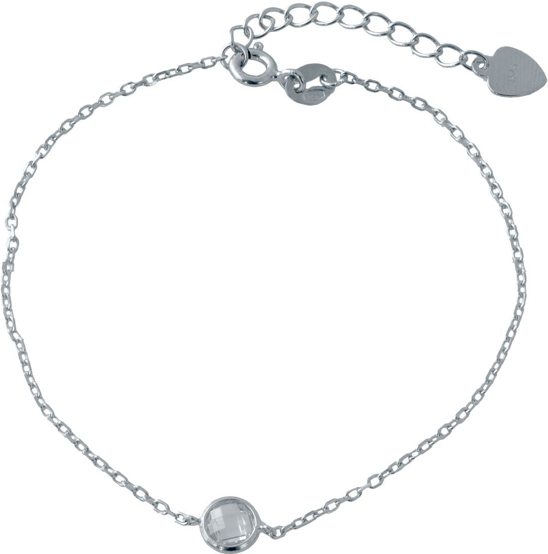 

Серебряный браслет SilverBreeze с фианитами 1720 размер