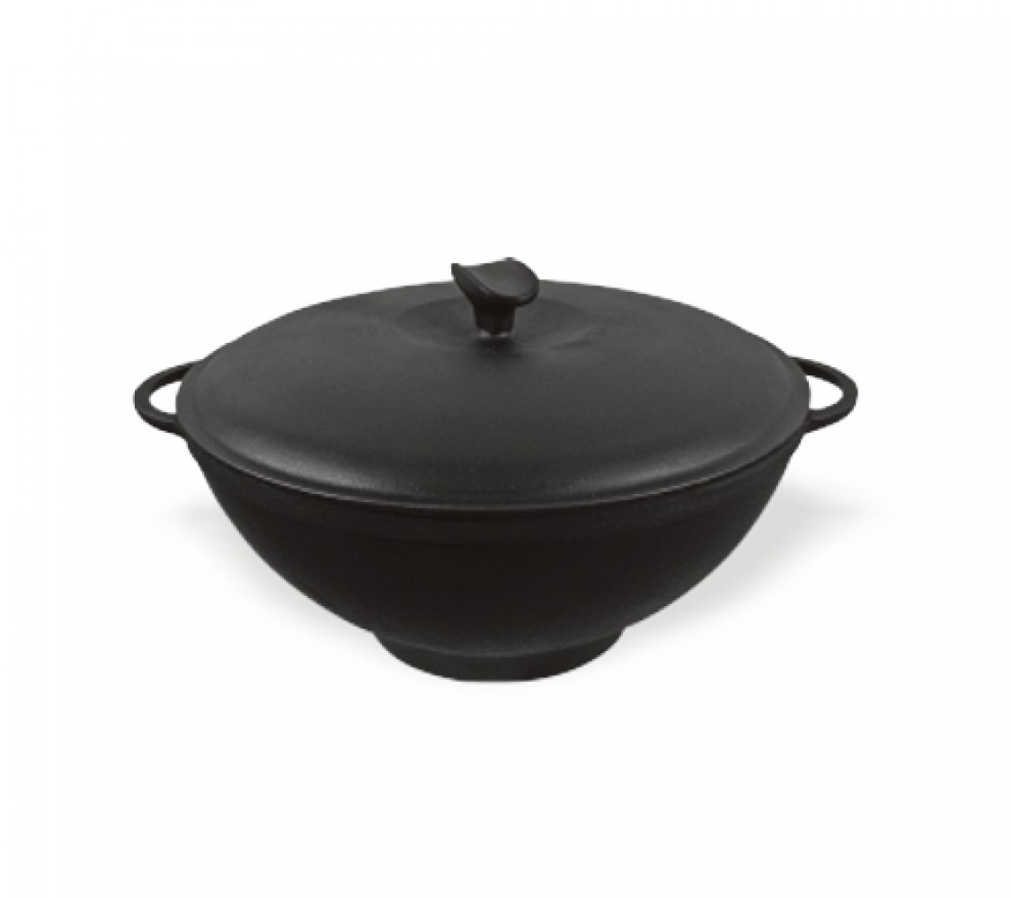 

Кастрюля WOK с литыми ручками и крышкой СИТОН 8 л (Каст.wok.8л,Кр260)