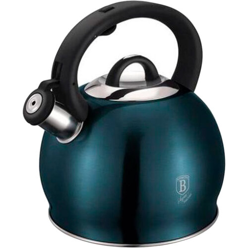 

Чайник з свистком (BH-1078) Berlinger Haus Aquamarine Metallic 3,0 л