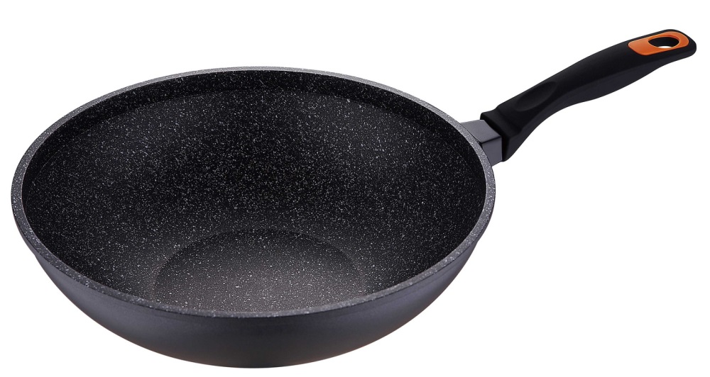 

Пательня традиційна (1089-BL) Вок Blaumann "BLACK DIAMOND" 30 см