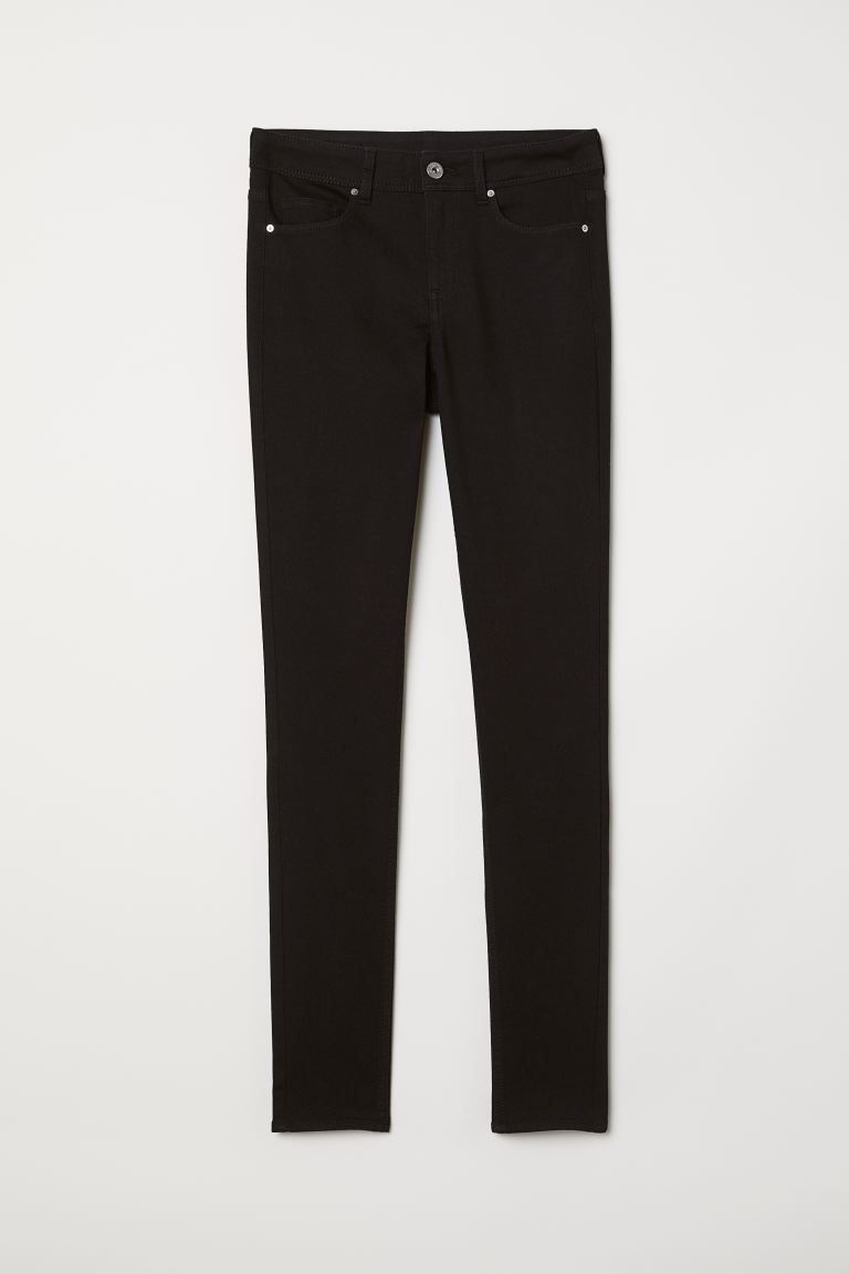 

Джинсы Super Skinny Regular H&M 38 Черный