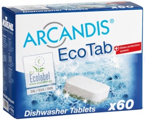 

Таблетки для посудомоек ARCANDIS Tab (60 шт) KIEHL (J 56 11 5а)