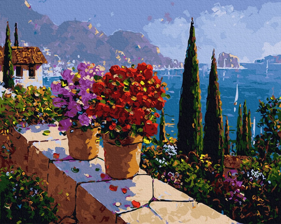 

Картина по номерам Солнечный юг, 40x50 Rainbow Art (GX34326) (0096-1974)