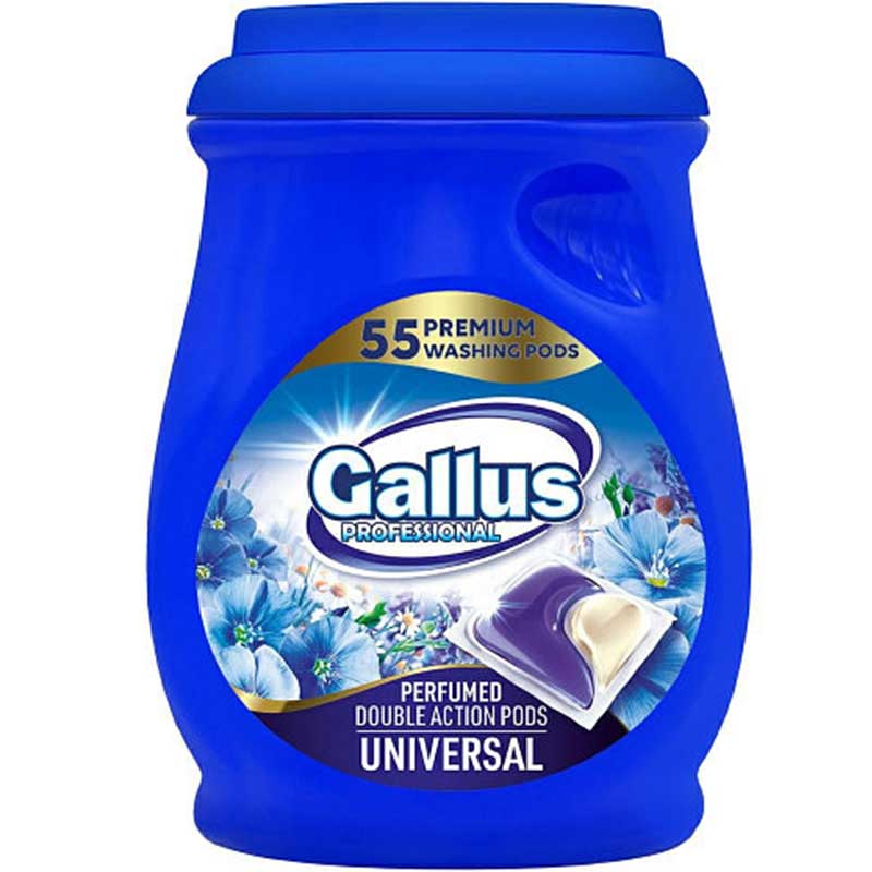 

Gallus Professional капсулы для стирки, универсальные 55 шт