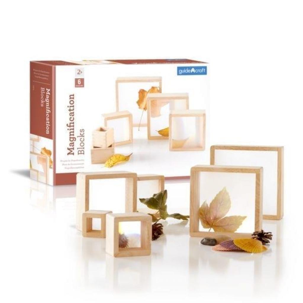 

Игровой набор Guidecraft Набор блоков Natural Play Лупа 10 шт (G3018)