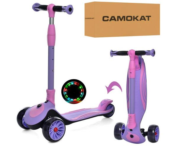 

Самокат iTrike MAXI JR 3-060-25-V Violet (JR 3-060-25-V), алюминиевая складная рама, Фиолетовый