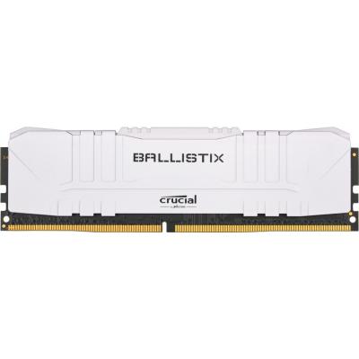 

Модуль памяти для компьютера DDR4 16GB 3200 MHz Ballistix White MICRON (BL16G32C16U4W)