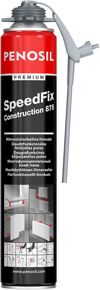 

Монтажная пена Penosil Premium SpeedFix Construction 878 750 мл (A4773)