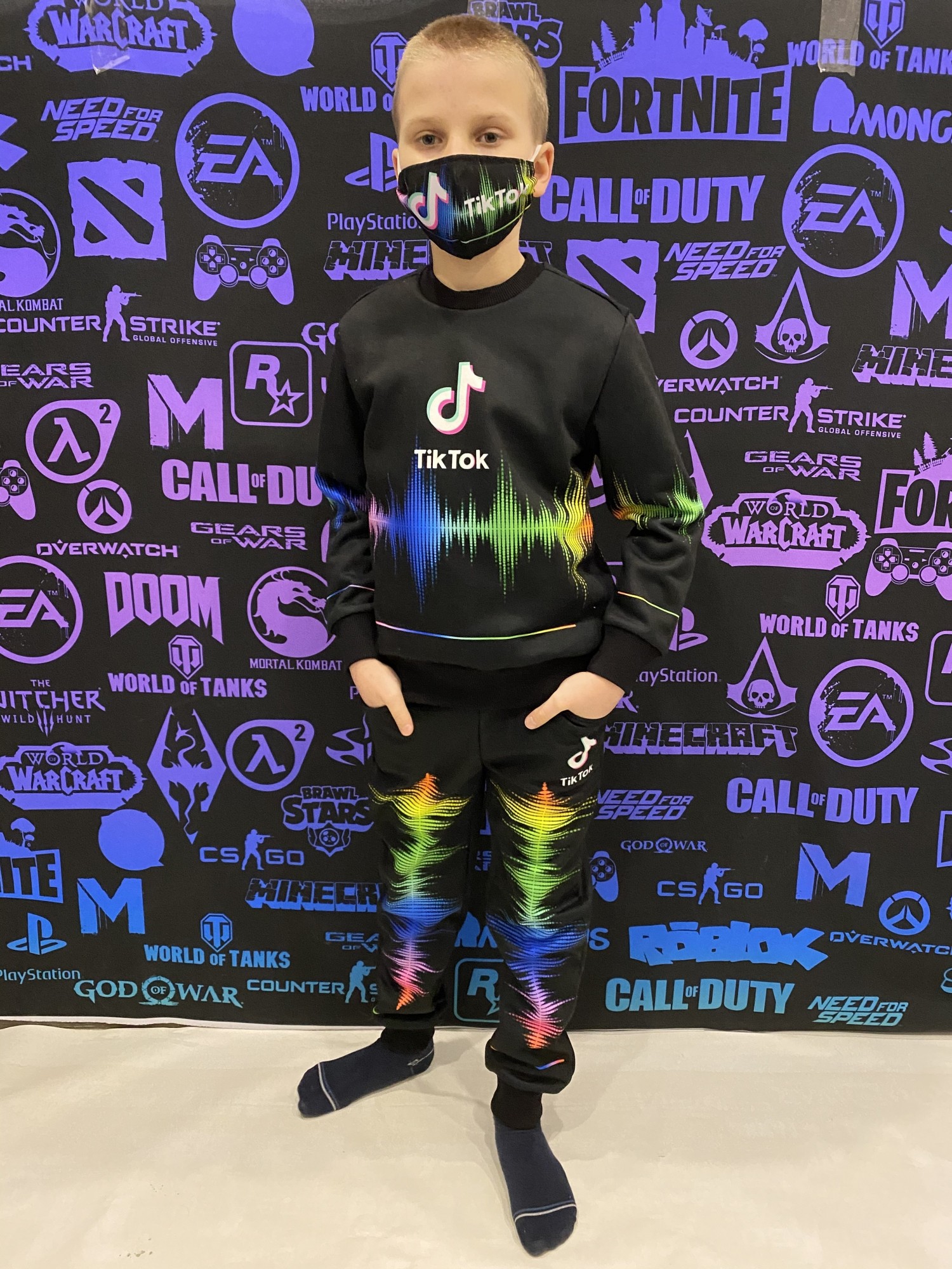 

Спортивный костюм Epic 92см (толстовка + штаны) Tik Tok