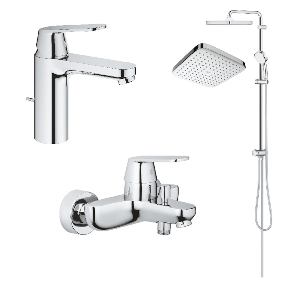 

Набор смесителей Grohe Eurosmart Cosmopolitan 126112R