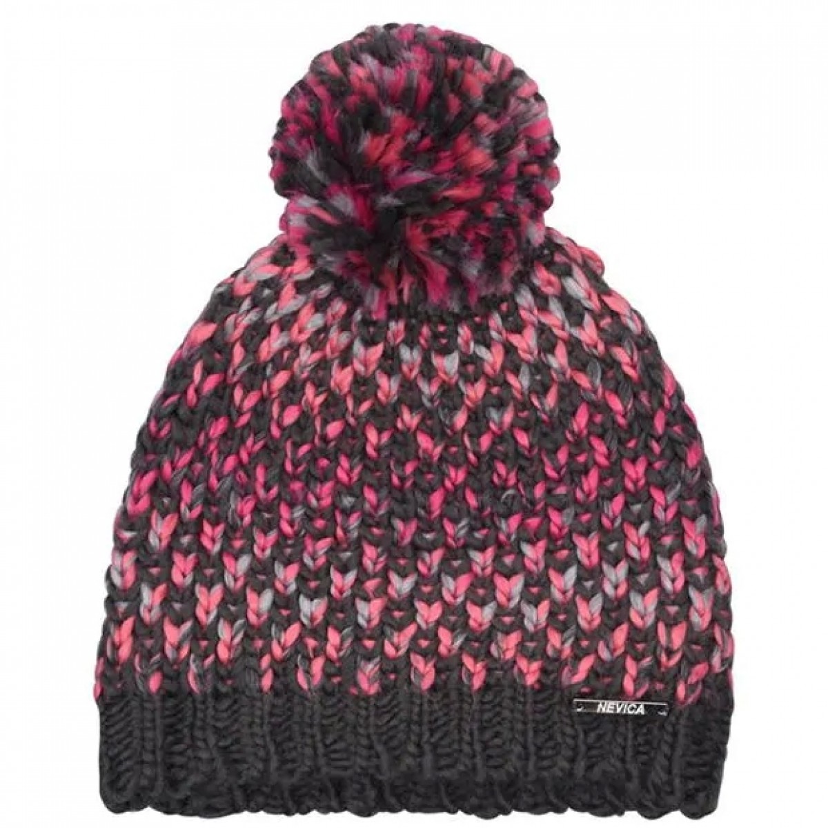 

Головной убор Nevica Kitzbuhel Beanie Wo Grey/Pink, L (46)
