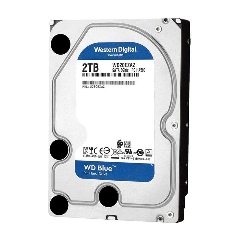 

Жесткий диск Western Digital Blue 2 TB 5400rpm 256MB (WD20EZAZ) 3.5 SATA III