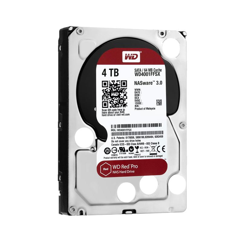 

Накопитель HDD SATA 4.0TB WD Red Pro NAS 7200rpm 256MB (WD4003FFBX)
