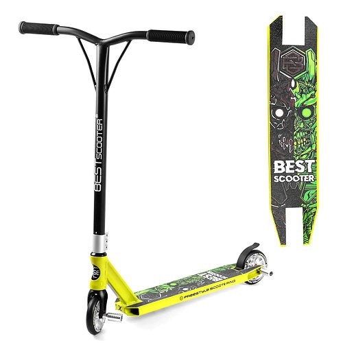 

Самокат трюковый 57870 Best Scooter, черный с желтым